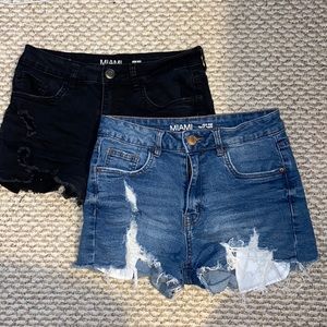 2 for $20 jean shorts